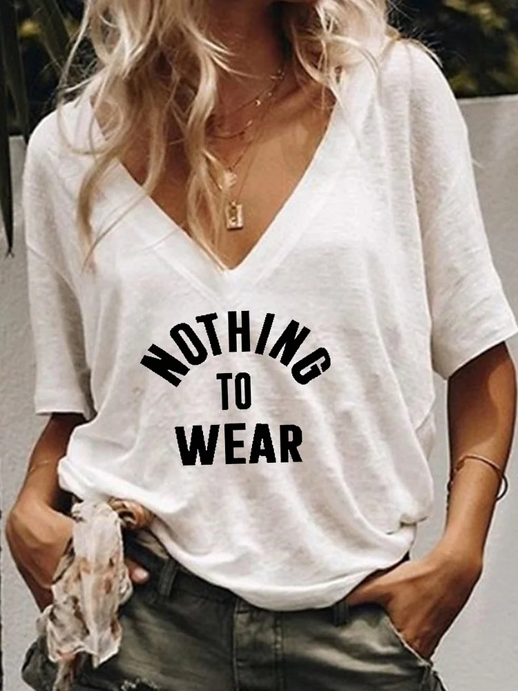 Bestdealfriday Nothing To Wear Women's T-Shirt