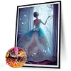 (50*65cm)Girl - Round AB Drill Diamond Painting
