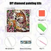 DIY Partial Special Shaped Drill Diamond Painting-Dog