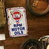 RPM MOTOR OILS - Vintage Metal Signs(12*16Inch)