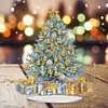 5D DIY Diamond Painting Special Shape Desk Ornament Christmas Tree Decor Kit