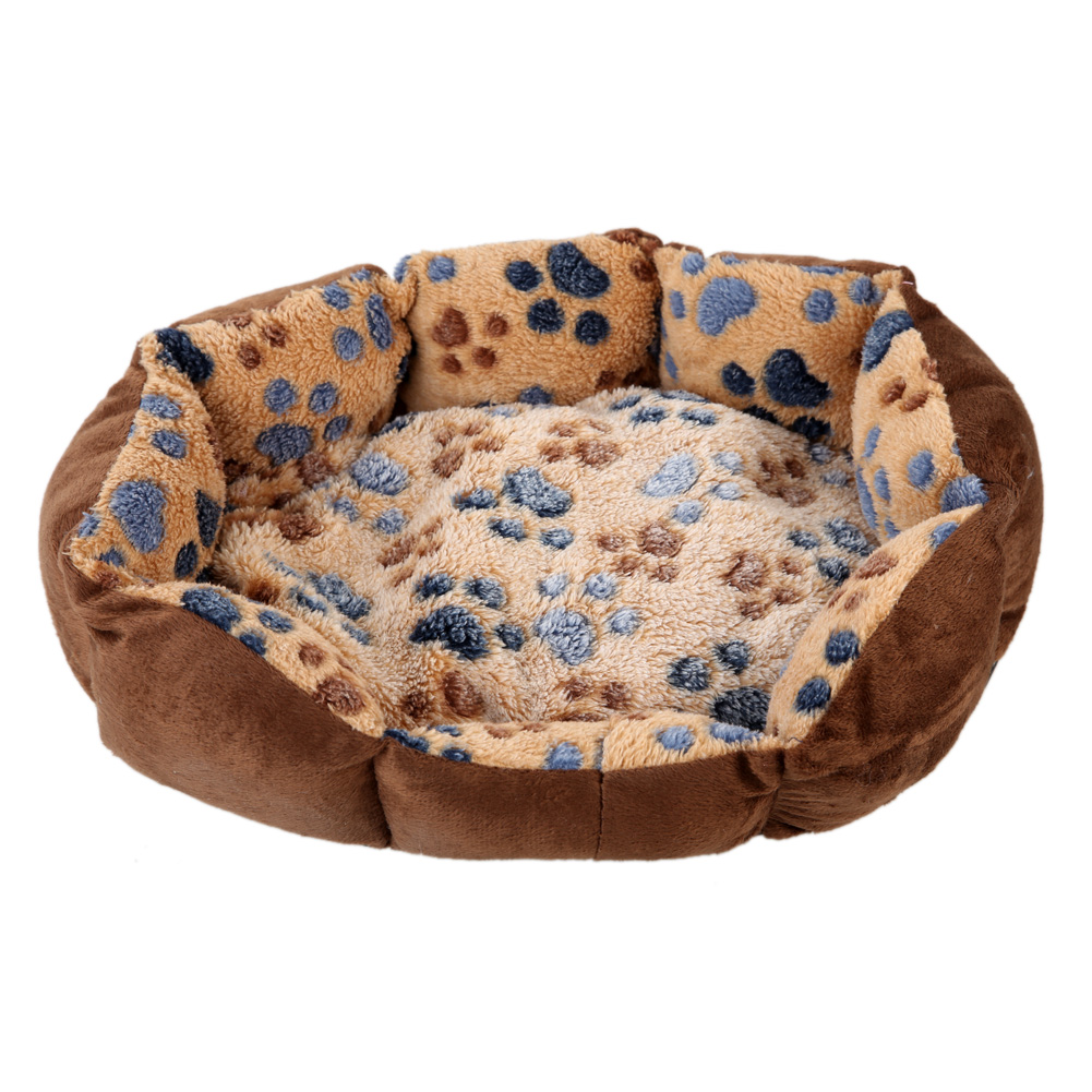 

Pet Dog Puppy Cat Gray Bed House Nest Mat Pad Cozy Soft Warm Fleece, 501 Original