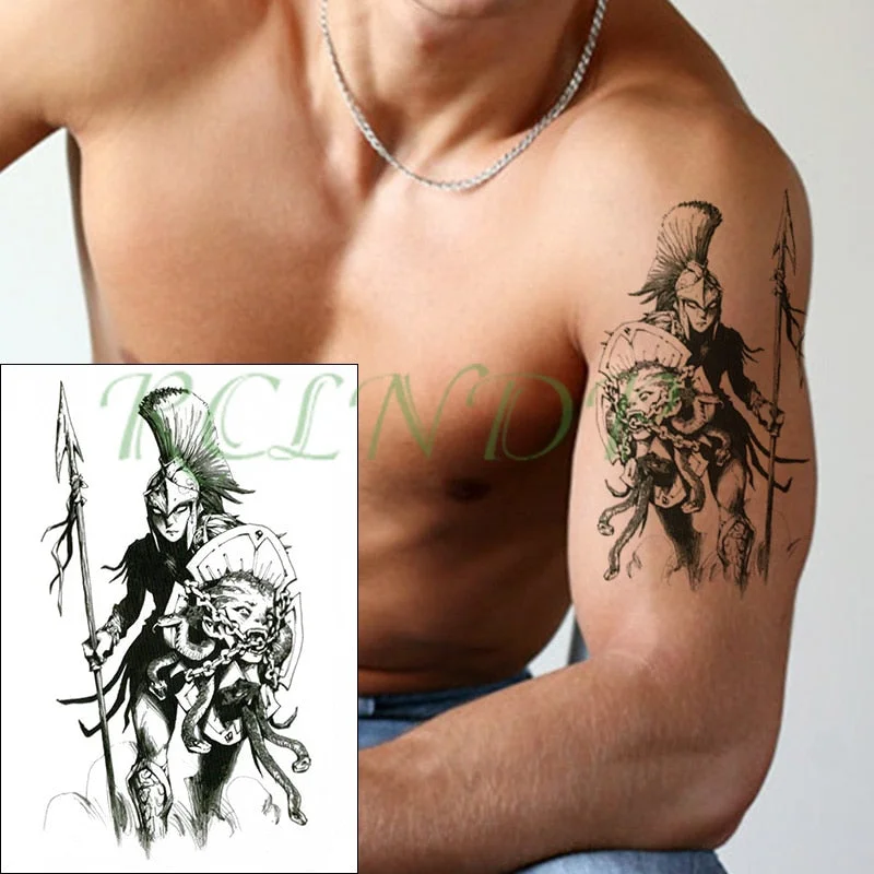 Waterproof Temporary Tattoo Sticker stripe Bar code streak line Fake Tatto Flash Tatoo Totem Back leg Abdomen Arm for Men Women