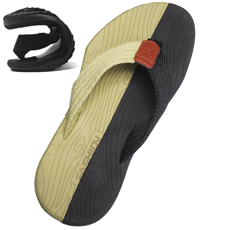 Men's Colorblock Resort Flip-Flops Slippers-inspireuse