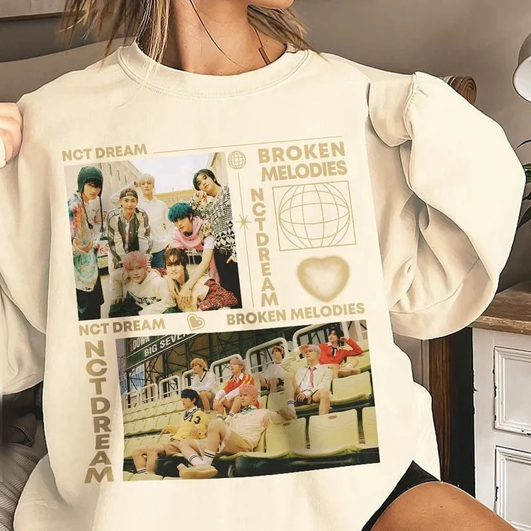 NCT DREAM Album ISTJ Broken Melodies Poster Sweatshirt