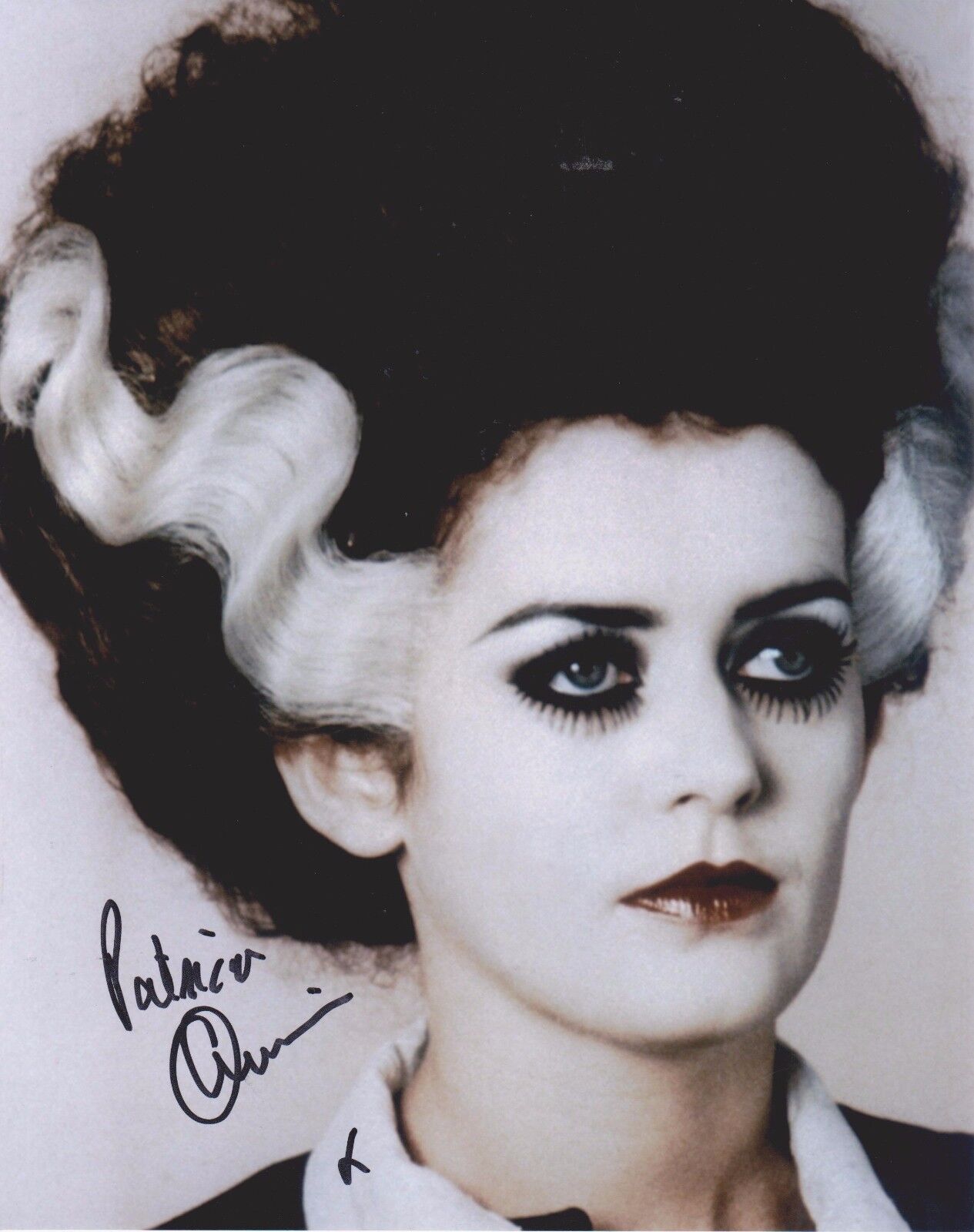 Patricia Quinn Rocky Horror 3 Original Autographed 8X10 Photo Poster painting