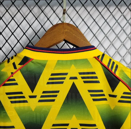 Retro 1991-93 Arsenal away Long Sleeve Thai version Football shirt