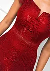 Cap Sleeve Lace Bodycon Dress