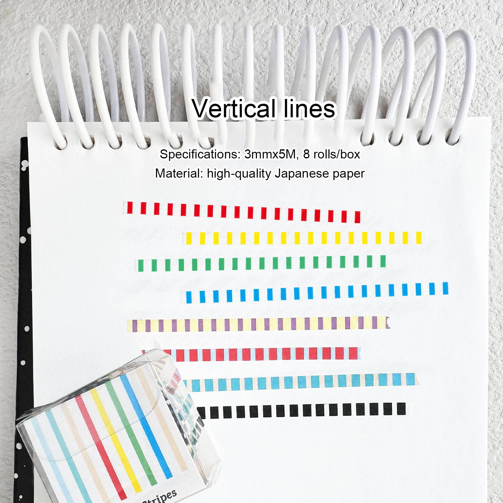 Washi Tape Set - Linear Correlation Series