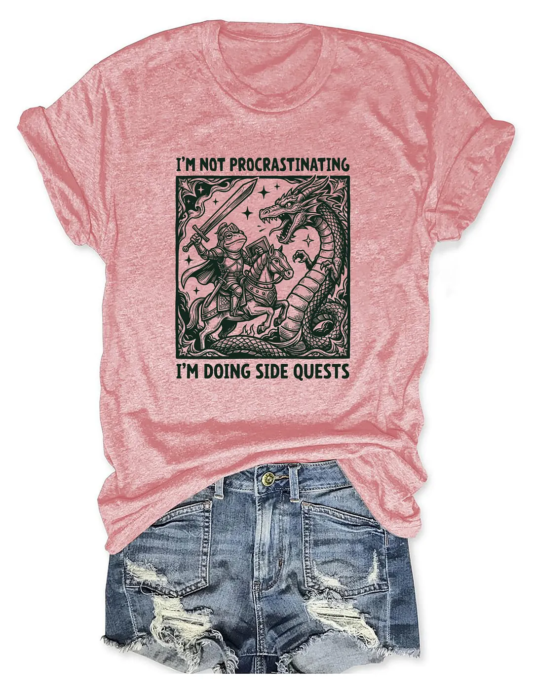 I'm Not Procrastinating I'm Doing Side Quests T-shirt