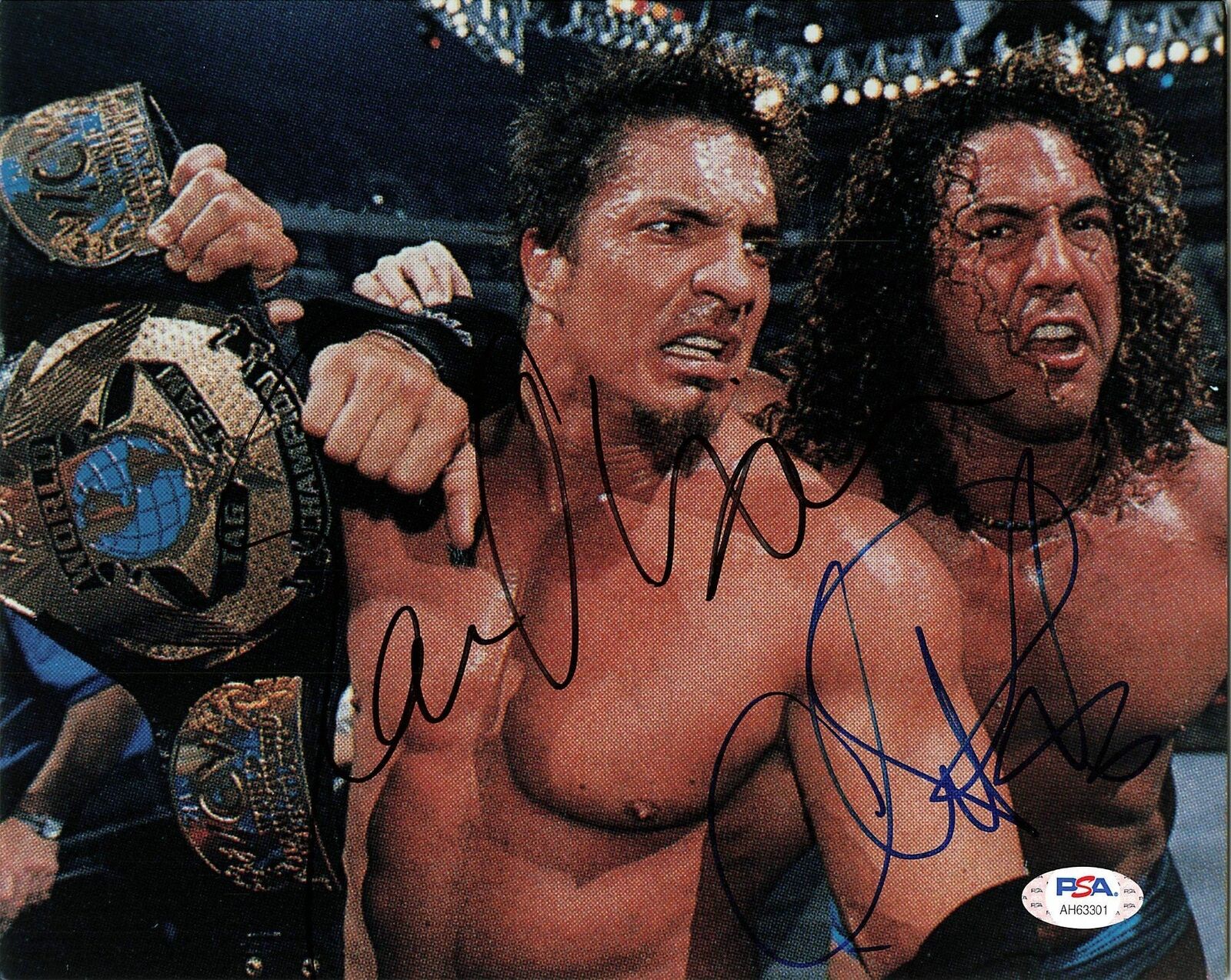 Sean O'Haire Chuck Palumbo signed 8x10 Photo Poster painting PSA/DNA COA WWE Autographed