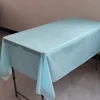 5PCS Rectangle 137 x 274cm Colorful Party Disposable PE Tablecloth 