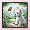 West Highland White Terrier-11CT Stamped Cross Stitch 40*40cm/15.75*15.75in