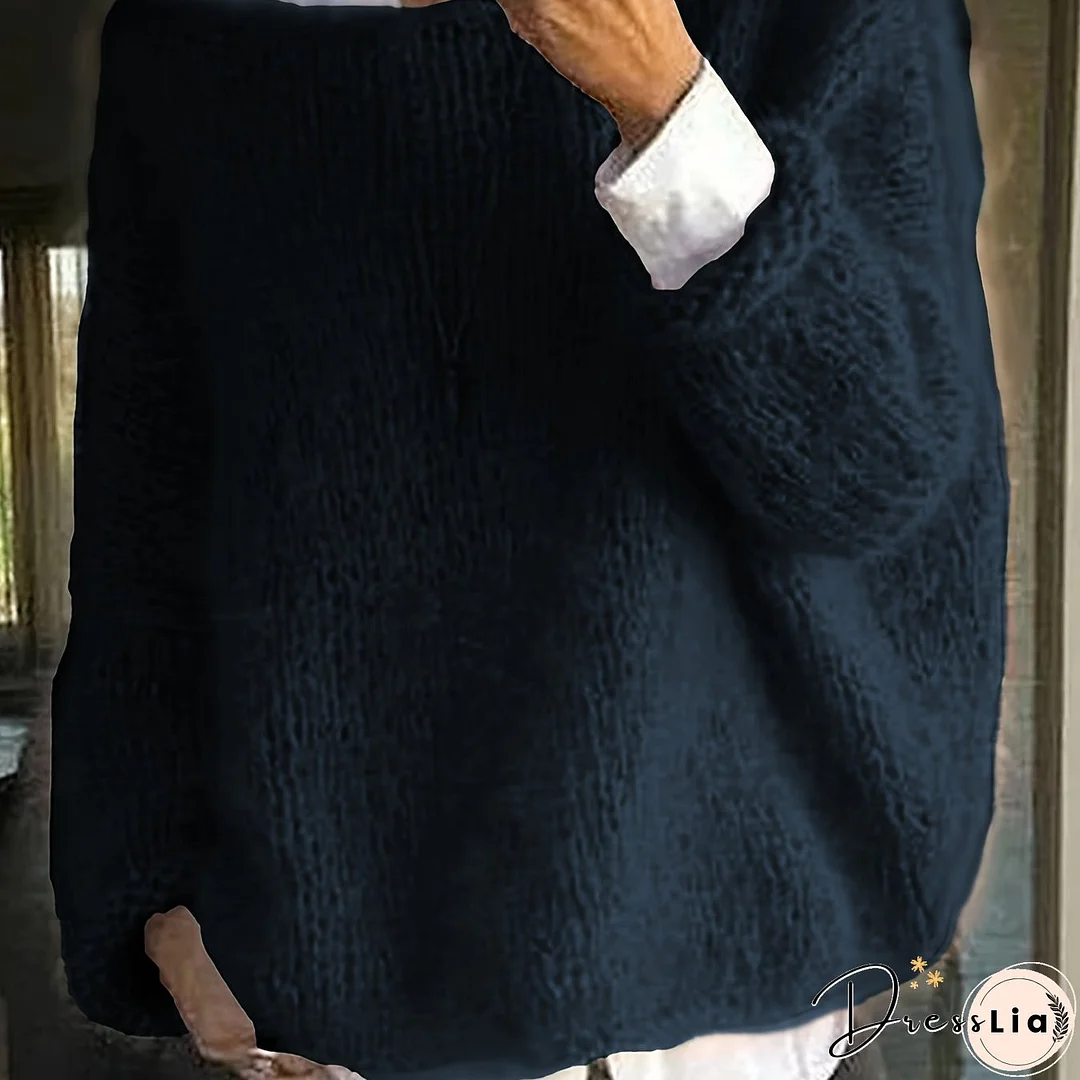 Relaxed and Timeless winter Pullover