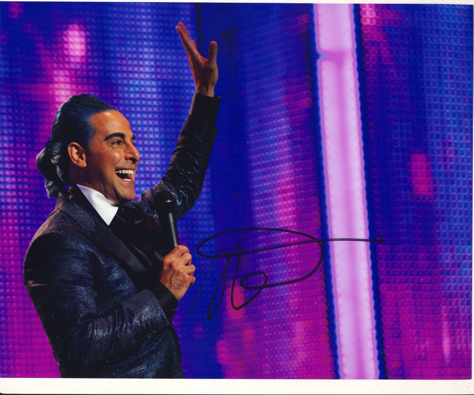 Stanley Tucci Autograph HUNGER GAMES Signed 8x10 Photo Poster painting AFTAL [7021]