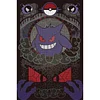 (Big Size)Pok&eacute;mon Gengar - 11CT Stamped Cross Stitch - 50*75cm - Cartoon
