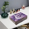 (US Local)Diamond Painting Storage Box DIY 5D Diamond Painting Jewelry Box for Women (Cat)