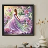 Diamond Painting-DIY Crystal Rhinestone Lily Dancing Girl(Box Packaging)