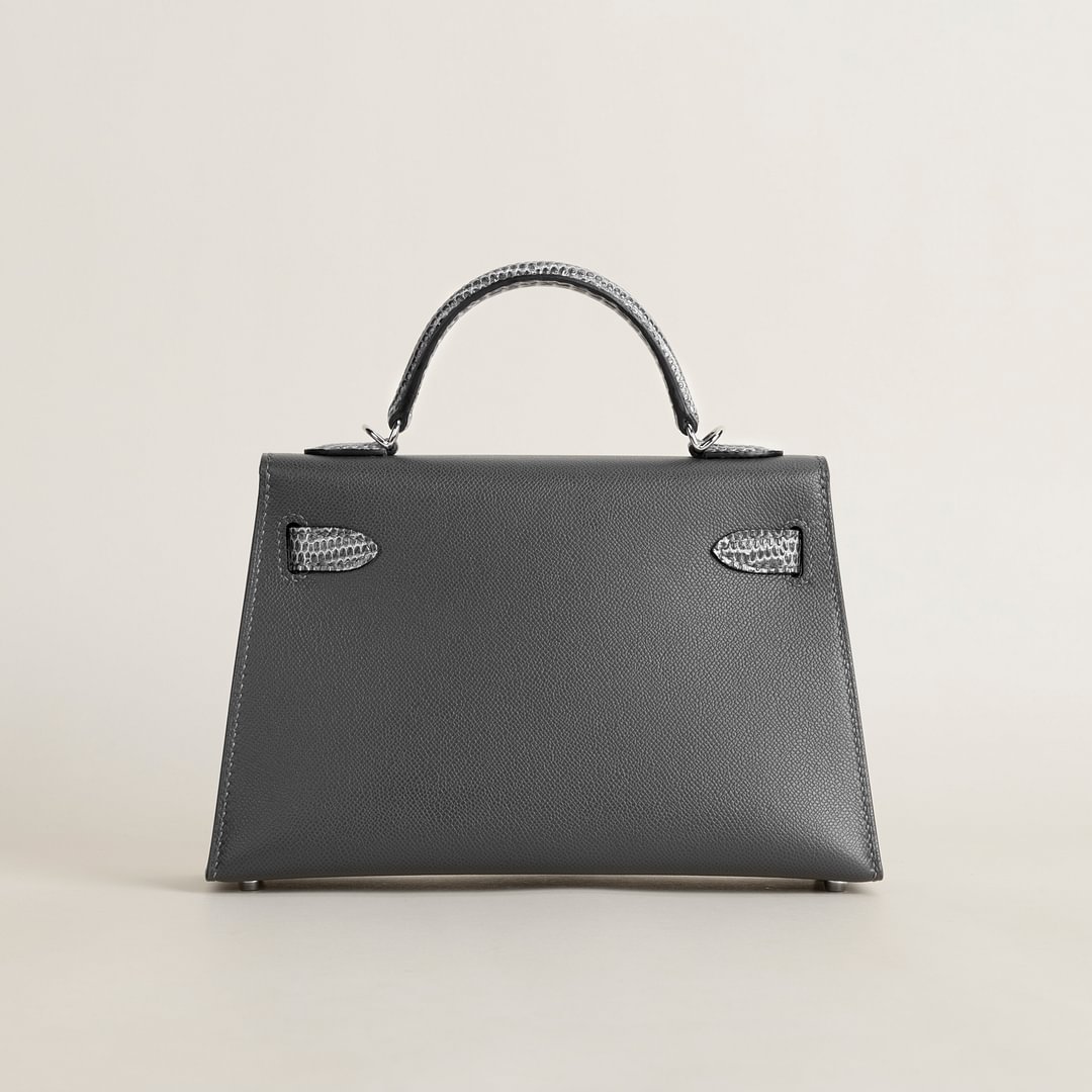 Mini Kelly II Madame/Lizard skin 88 Graohite PHW