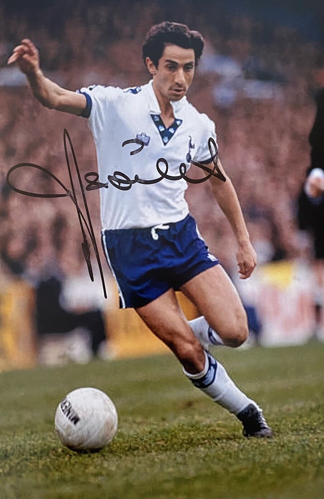 Ossie Ardilles Genuine Hand Signed Tottenham Hotspur 12x8 Photo Poster painting 3