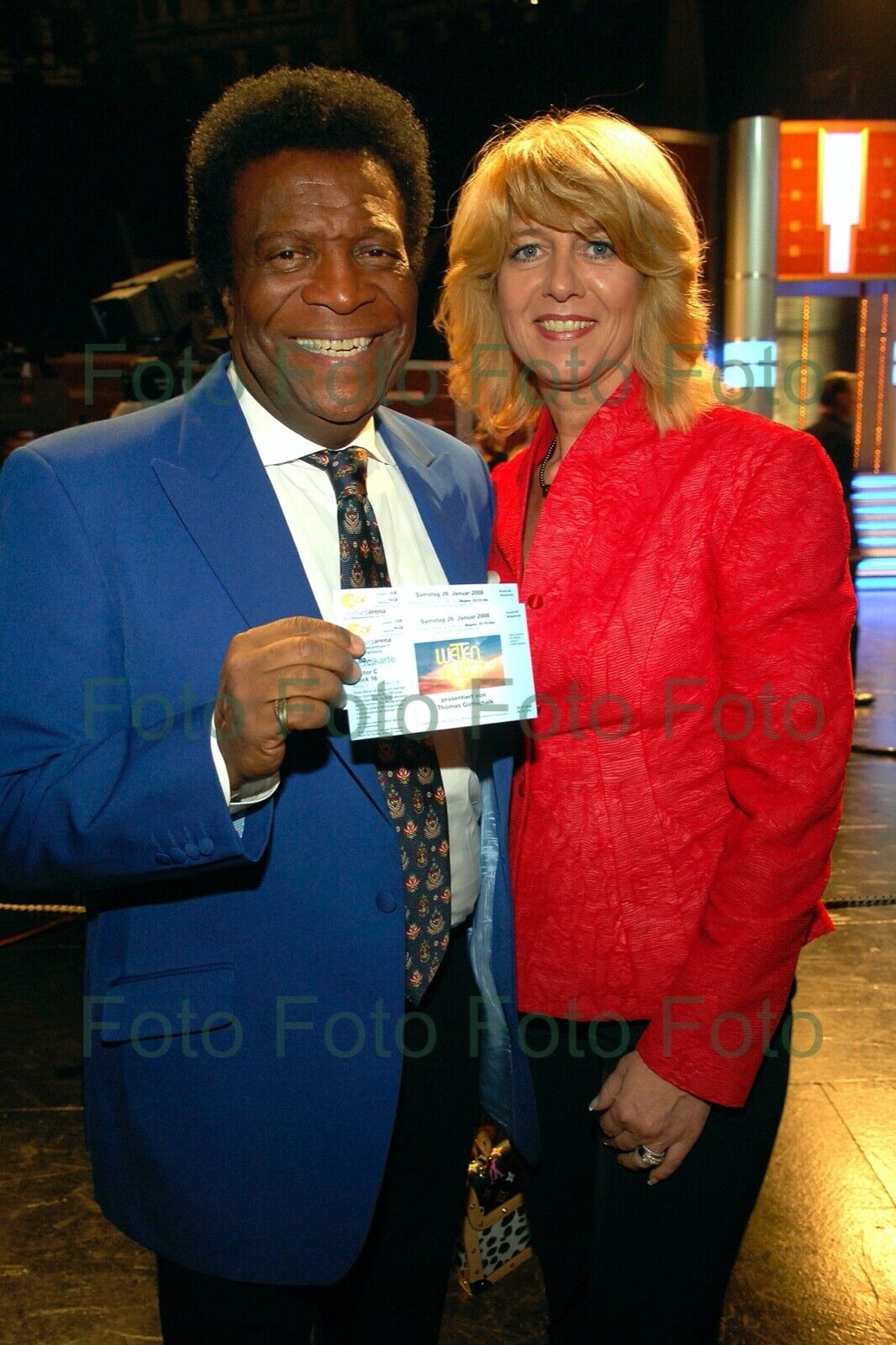 Roberto Blanco Schlager Musik Foto 20 x 30 cm ohne Autogramm (Be-1