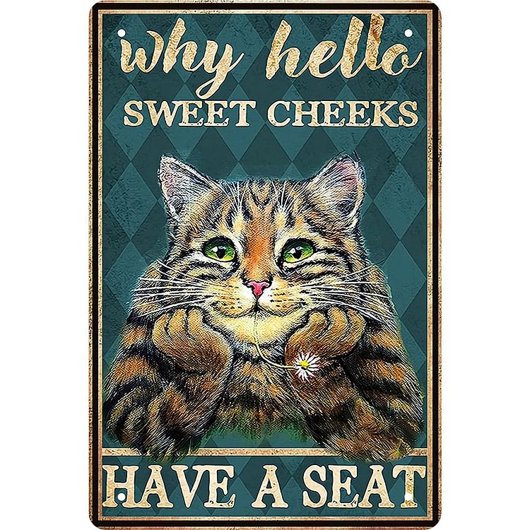 Cat - Vintage Tin Signs/Wooden Signs - 8*12Inch/12*16Inch