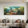 (100*40cm)Landscape - Full Round Drill Diamond Painting