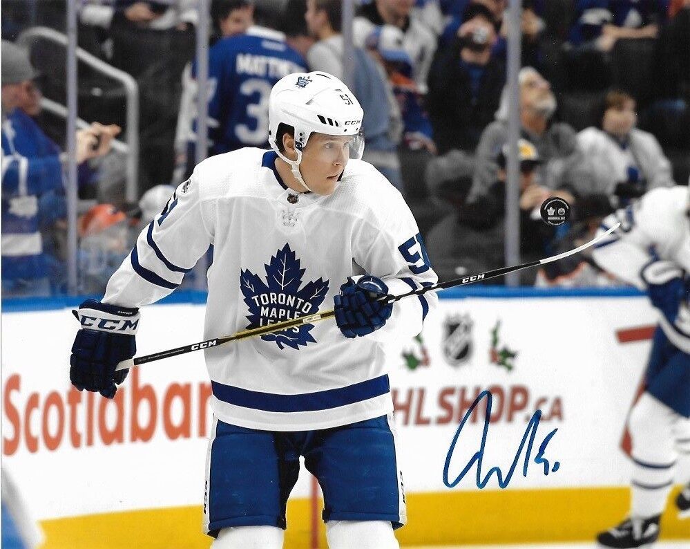 Toronto Maple Leafs Jake Gardiner Signed Autographed 8x10 NHL Photo Poster painting COA B