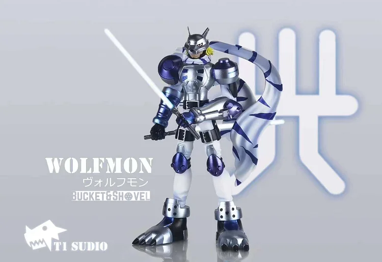 PRE-ORDER  Digimon Adventure T1 Studio - Wolfmon Statue（GK）