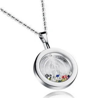 Buzzdaisy Virgin Mary Pendant Necklaces