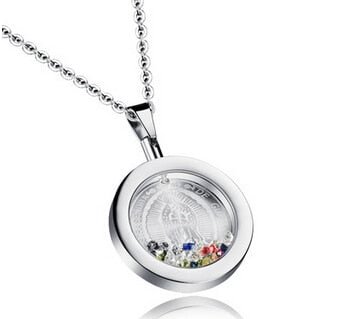 Buzzdaisy Virgin Mary Pendant Necklaces