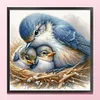 Blue Tit-11CT Stamped Cross Stitch 40*40cm/15.75*15.75in tapestrymarket