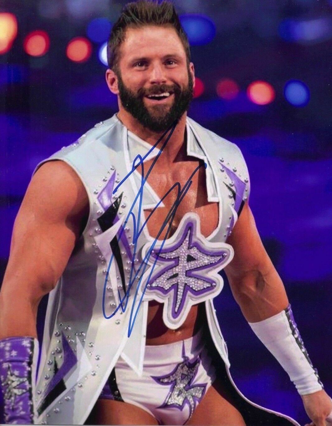 Zack Ryder Signed 10X8 Photo Poster painting WWE AFTAL COA (7021)