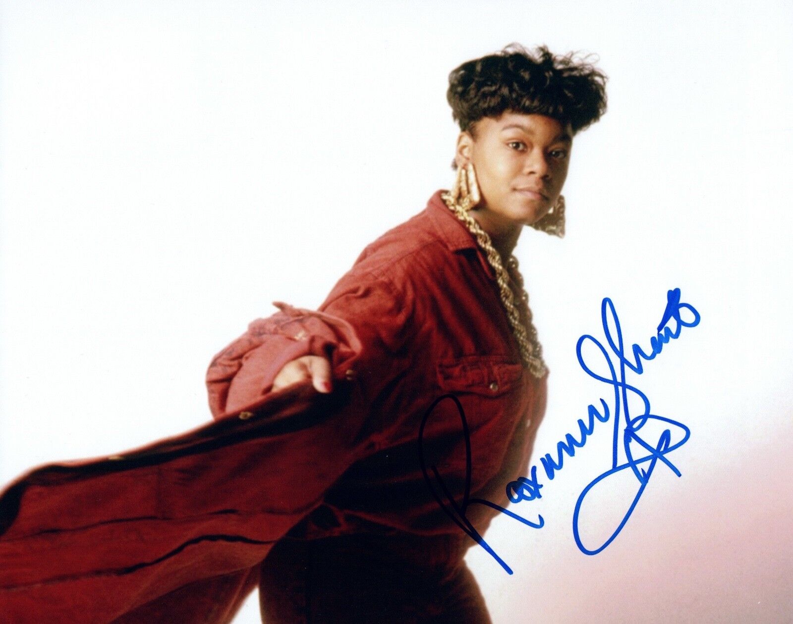 Roxanne Shante Signed Autographed 8x10 Photo Poster painting JUICE CREW Hip Hop Rapper COA