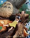 Whimsical Flight Diorama Totoro with LED - My Neighbor Totoro Resin Statue - Seven-Studio