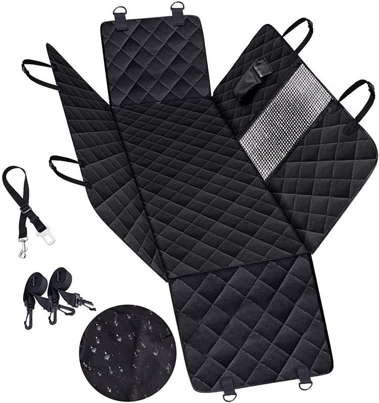 Dog Carrier Car Back Seat Cover Travel Mat