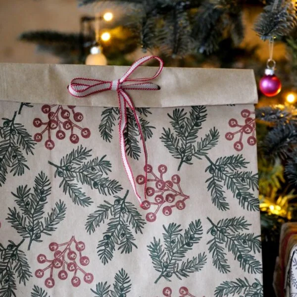 Handmade Christmas Rubber Stamps Set