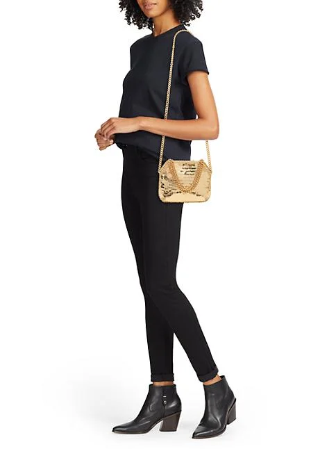 Stella McCartney Mini Metallic Shoulder Bag