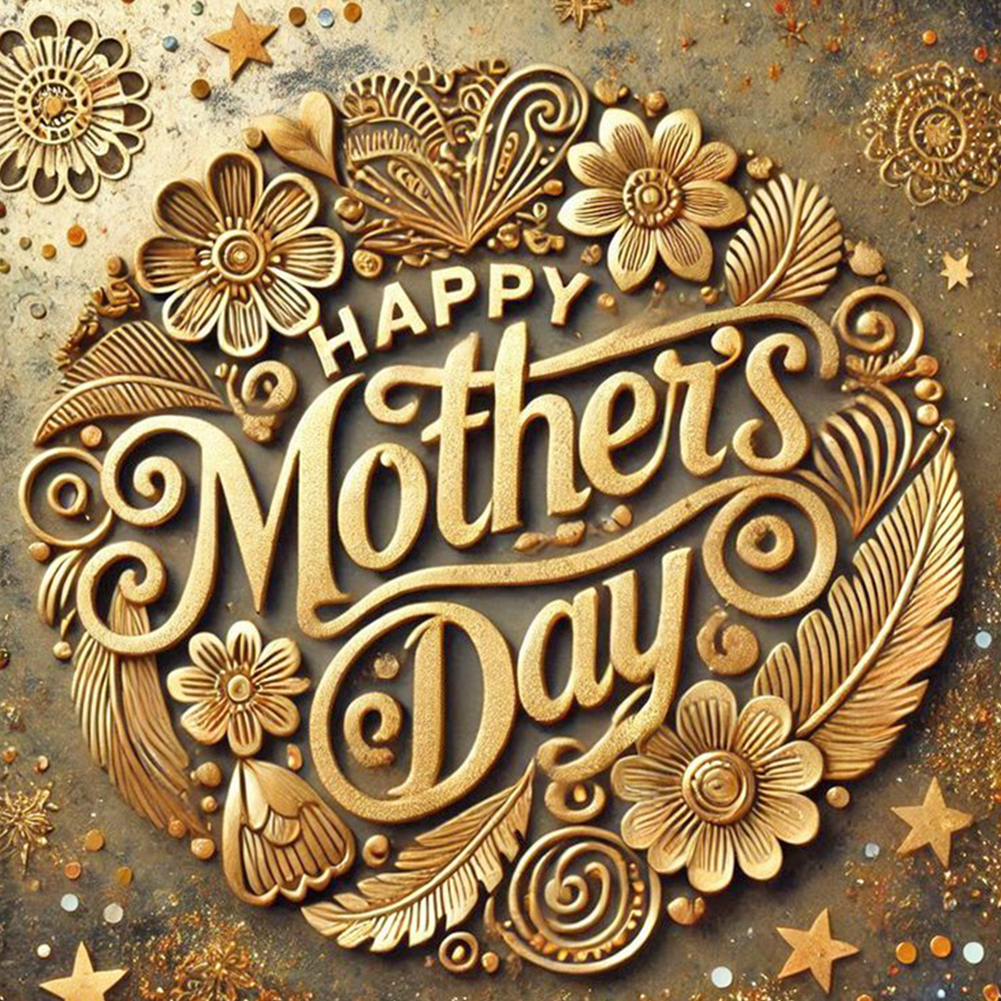 Mother'S Day 40*40cm(canvas) full round drill diamond painting