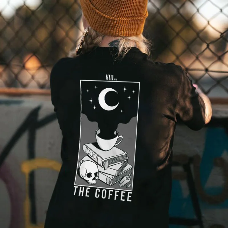 The Coffee Printed Women's T-shirt -  