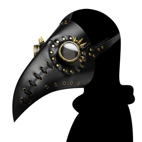 Plague Doctor Mask Hat Steampunk Masquerade Mask Halloween Costume