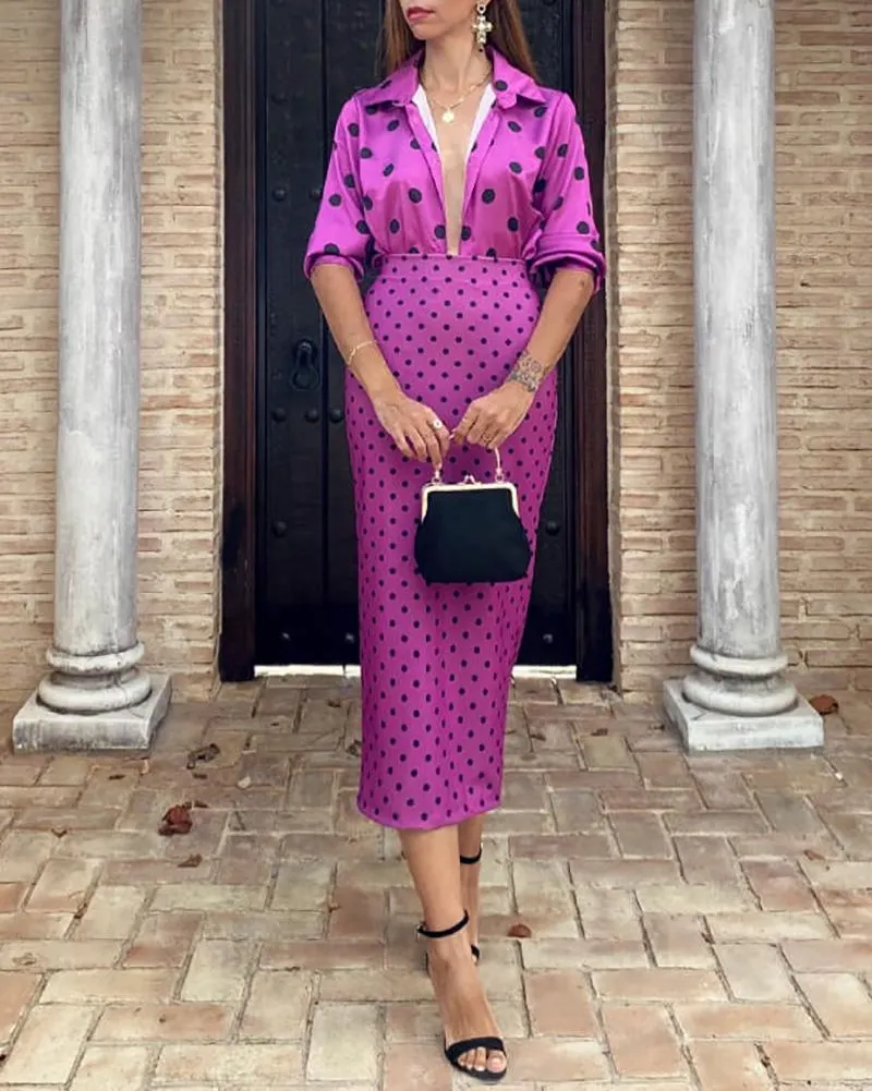 Spotlight Polka Two-Piece Outfit main image 1