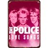 The Police - Panneaux en &eacute;tain m&eacute;tallique(20*30cm/30*40cm) - Musique