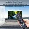 Silicone Remote Case for VSeeBox V3 V5 Pro /V3 Plus/V3/V1 Max/Elite/Max Protective Cover Sleeve Silicone Protective Sleeve Shockproof Washable with Lanyard