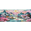 Peach Blossom Wonderland-11CT Stamped Cross Stitch 150*66cm/59.06*25.98in(Big Size)