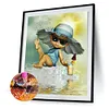 Diamond Painting -DIY Round Drill Cartoon Girl