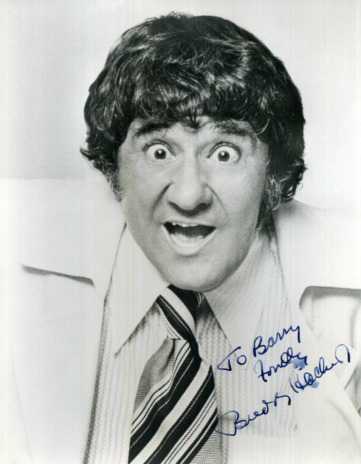 BUDDY HACKETT Signed Photo Poster paintinggraph - Film Actor / Comedian - preprint