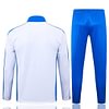Joyfball 2024/2025 Brazil Long Zipped Jacket White Football Jersey 1:1 Thai Quality 