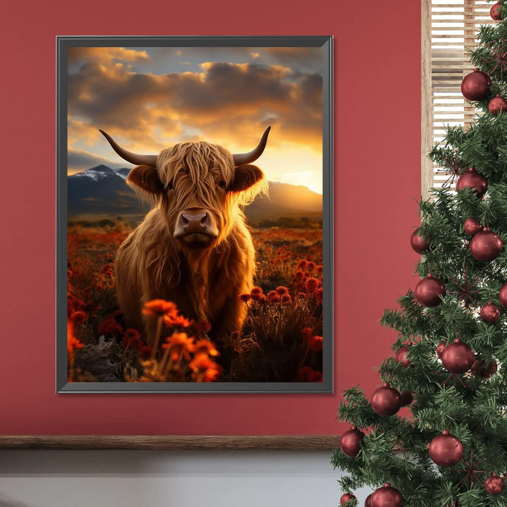 Diamond Painting - Full Round Drill - Yak(Canvas|30*40cm)