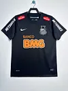 Joyfball 2012/2013 Retro Santos Black Football Shirt 1:1 Thai Quality